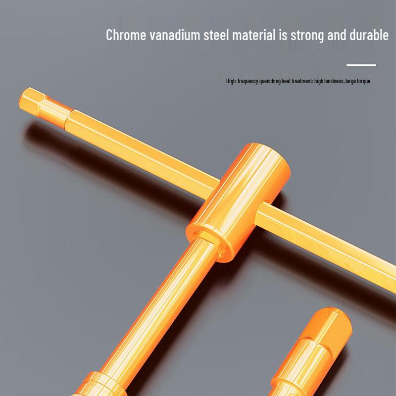 1/2" T-Handle Multi-functional Fly Wrench with Labor-saving Sliding Conversion Head