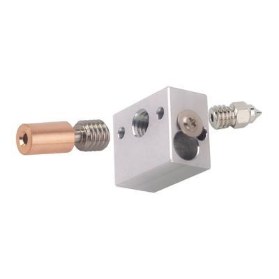 Kit riscaldatore estrusore hotend aggiornato ad alta temperatura 500 gradi Celsius compatibile con Ender 3 S1 3D
