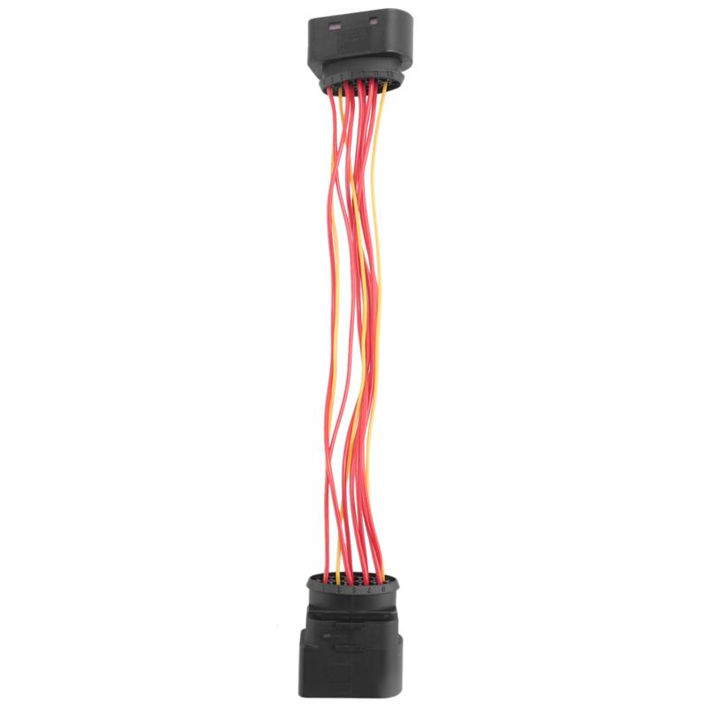 Car HID Xenon Headlight 10 To 14 Pin Connector Adapter For 1J0973835 1J0973737 Car Accessories-M53K
