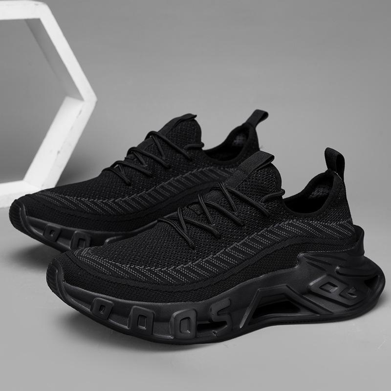 Summer new men's shoes mesh lightweight outdoor mountaineering running shoes season breathable casual sports shoes