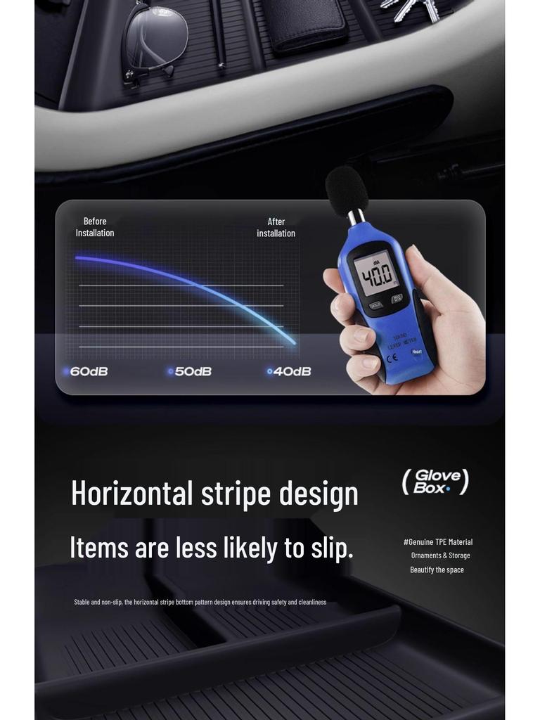 Under Console Storage Box for 2025 Sea Lion 06 Armrest - Custom Car Accessory