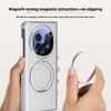 Voor Oppo Find N5 Hoesje Huidvriendelijk Mat Magnetische 360° Roterende Standaard Scharnierende Klep met Film Lensbescherming Harde Cover