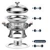 Chef's Plan 304 Stainless Steel Alcohol Stove Mini Hot Pot