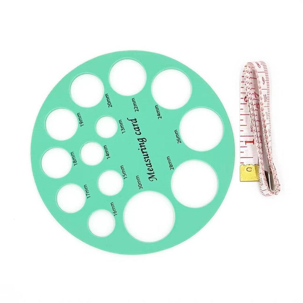 Pacifier & Breast Measurement Tool - Food-Grade Silicone Ruler Fakarun