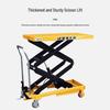 Manual Hydraulic Scissor Lift Platform Cart
