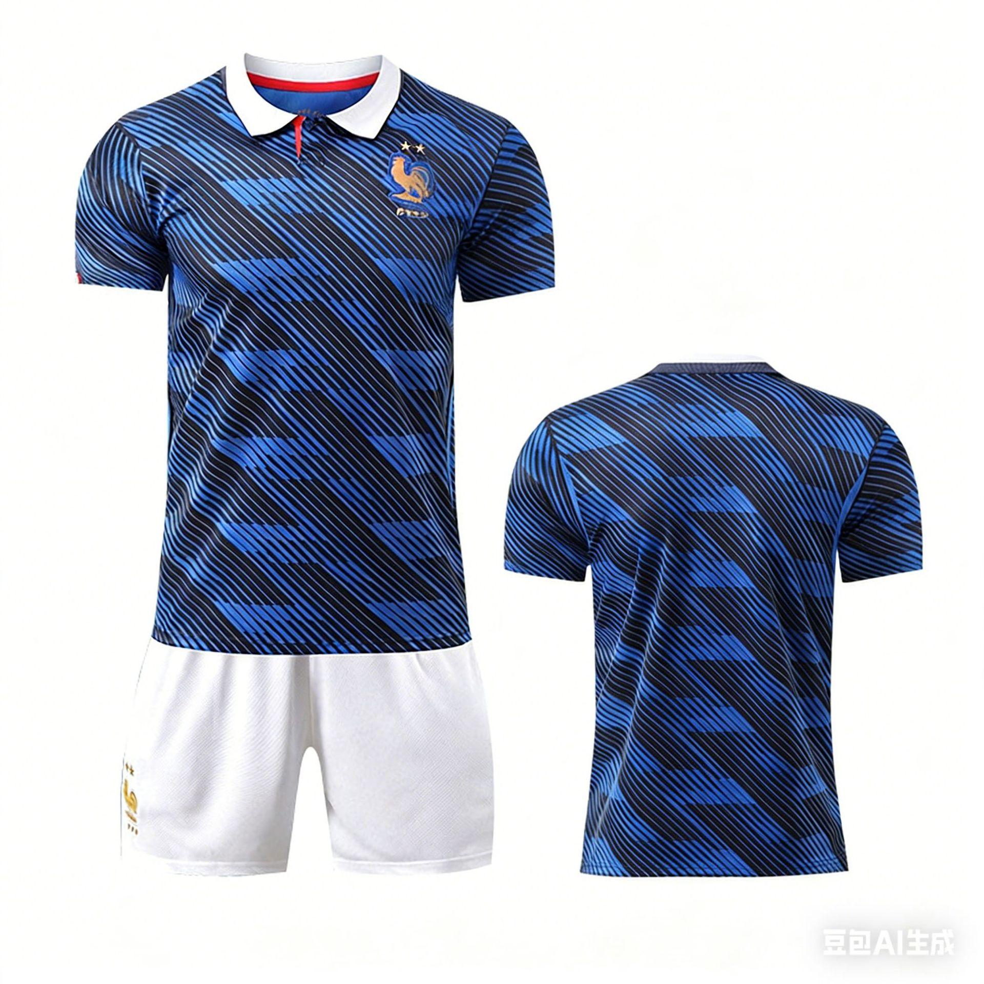 World Cup France Home Football Jersey No. 10 Short Sleeve, Jersey Summer 16