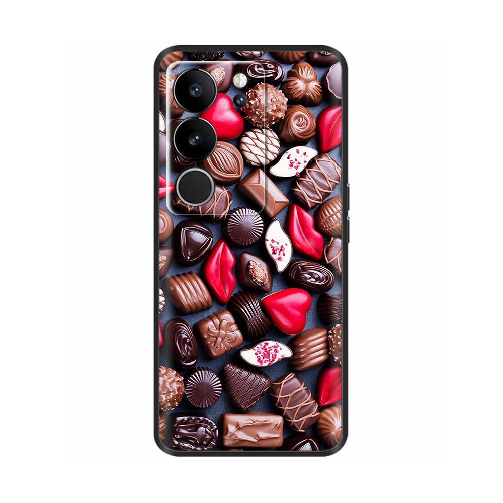 6,78' Für Vivo V29 5G Hülle V 29 Silikon TPU Weicher Stoßfänger Handyhülle für VIVO V29 V2250 VivoV29 Hüllen Schutzhülle Tasche Coque