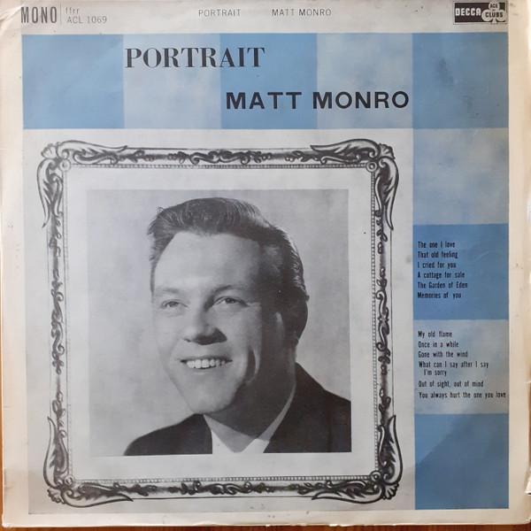 LP Record MATT MONRO - Portrait ACL1069 Ace Of Clubs 1961 UK Pop Used