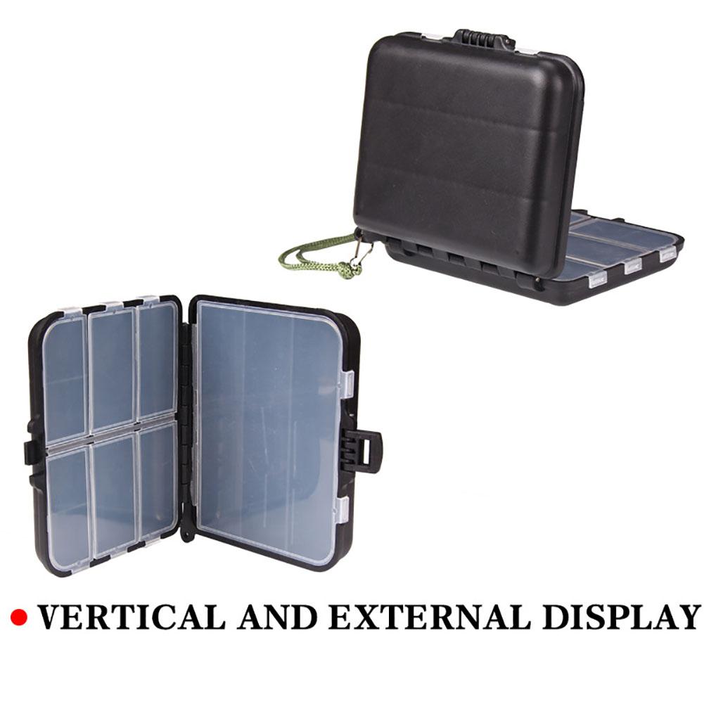 Fishing Tackle Bait Storage Boxes Organizer Portable Detachable Lures Fishing Box Fishing Gear Accessories