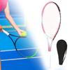 Tennis Racket Women Men Equipment Portable Practical Comfortable Grip Pink