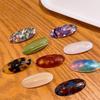 Retro Korean Oval Hair Clip - High Quality Seamless Design for Women
