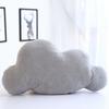 Realistic Cloud Plush Toy-Soft Stuffed Cloud in Gray&White 3 Sizes Fluffy Pillow Gift for Kids Nursery Decor Relaxation