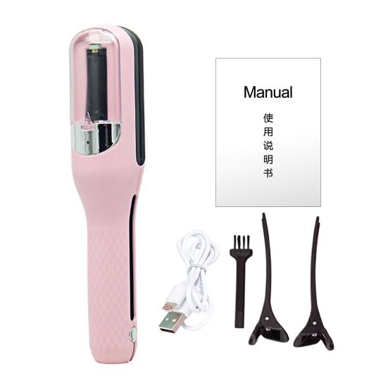 Rechargeable Split End Hair Trimmer Cordless Hair Repair Clipper Hair Damage Repair Tool for All Hair Types