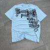 New Arrivals Gothicstyle Printed Tshirts 90s Retro Cropped Tops Y2k Grunge Style And 2000sstyle Topsunisex