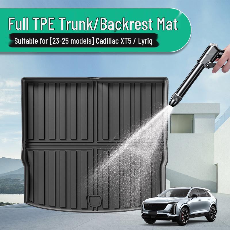 23-25 Cadillac XT5/Lyriq Eco-Friendly TPE Trunk & Seat Back Mat