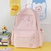 Schoolbag Schoolbag Female Junior High School Student High School Student Versatile Backpack New High Value Large Capacity Weight Backpack
