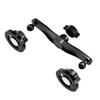 Adjustable Clamp Including Twin 17mm Ball Executives Accommodates Magnetic Holders and Wireless Charging Stands Ideal for Travel