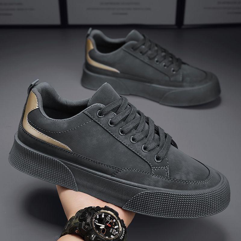 Sneakers Herren Casual Board Schuh Grau Klobig Herren Vulkanisierte Schuhe Herbst Erwachsene Sommer Sale Sozial Klassisch Original Nicht-Leder