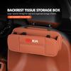 AABIU1 For KIA Car Seat Back Organizer Backseat Storage Bag Foldable Tissue Box Cerato Soul Venga Forte Spectra Sedona Niro Cadenza