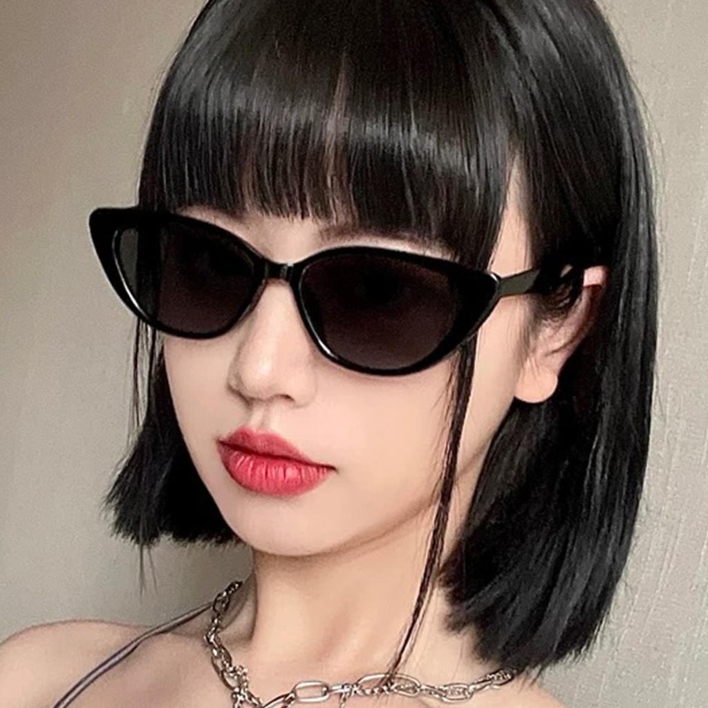 New UV400 Cat Eye Sunglasses Women Fashion Small Frame Irregular Personalized Sunscreen Eyewear Oculos De Sol