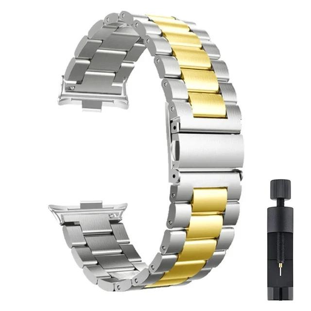 Metal Strap for Redmi Watch 5/Redmi Watch 4 Adjustable Stainless steel Bracelet for Xiaomi Mi Band 9 Pro/Mi Band 8 Pro Wristband