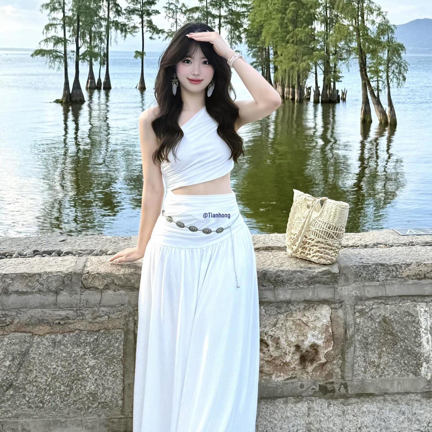 

Dali Yunnan Women s Waist Chain - Summer Dress Accessory for Travel 125 cm серебряный