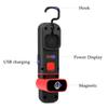 LED Worklamp Portable Magnetic Waterproof USB Rechargeable Flood Lamp for Outdoor Camping Hiking Emergency Car Repairing