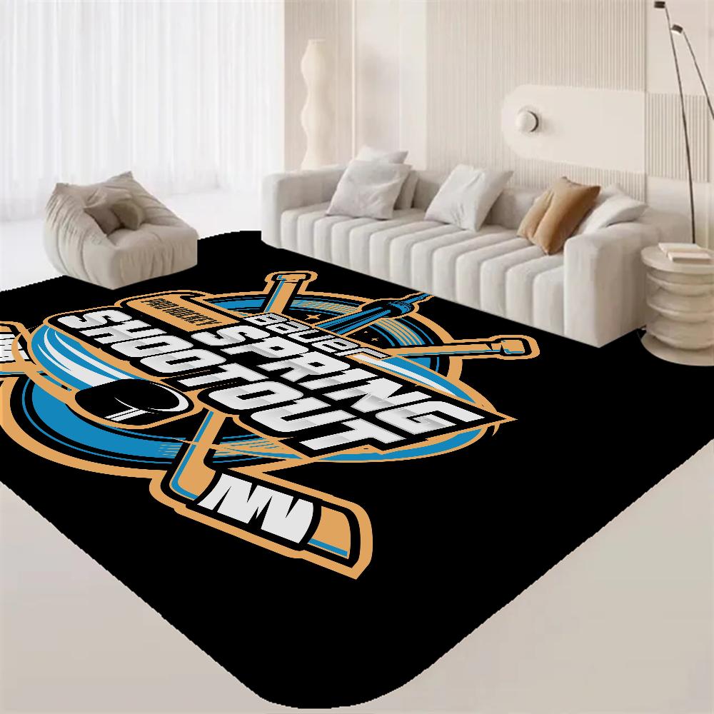 B-Bauer Hockey Bodenmatte Rechteck Rutschfest Zuhause Weich Badematte Haustür Innen Außen Matte Willkommen Fußmatte