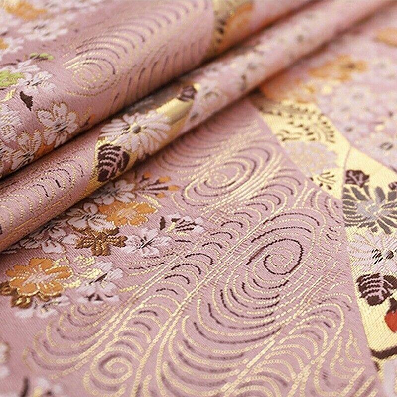 Tkanina w stylu japońskim z nadrukiem wiśniowych kwiatów Materiał pikowany Tkanina do szycia do rękodzieła DIY Akcesoria do robótek ręcznych