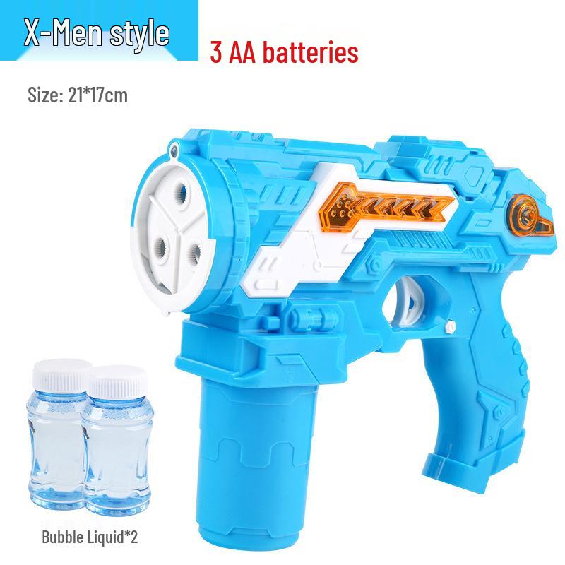 Rechargeable Cartoon Space Rabbit Bubble Gun - Leak-Free Handheld Automatic Bubble Machine