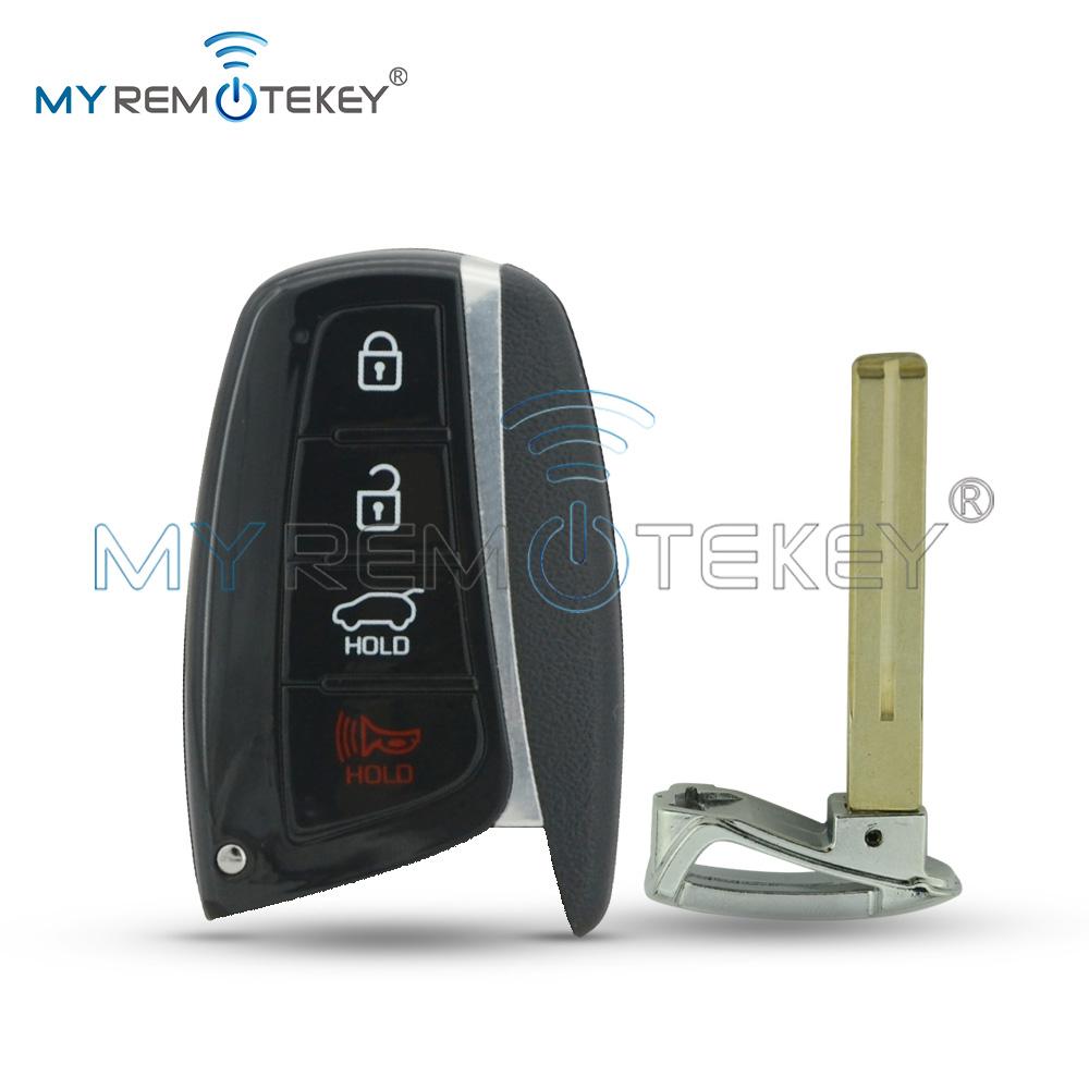 REMTEKEY Smart Key case 4 button for Hyundai Santa Fe 2015-2018 FCC SY5DMFNA04 PN 95440-4Z200