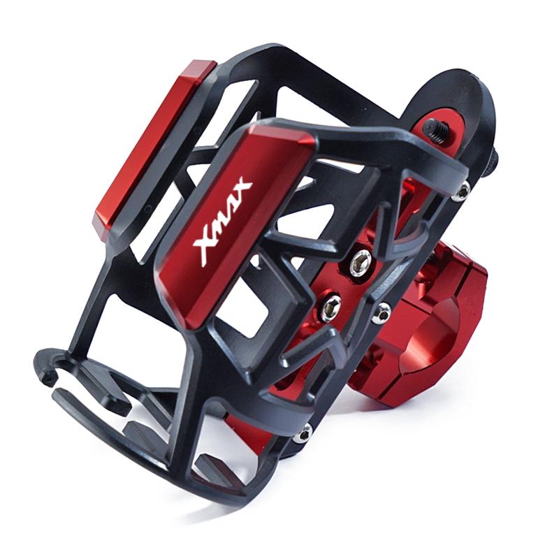 

ЛОГОТИП XMAX Для YAMAHA XMAX X-MAX 125 250 300 400 Аксесуари Мотоцикл Напій Пляшка води Клітка Напій Чашка Тримач Підставка червоний