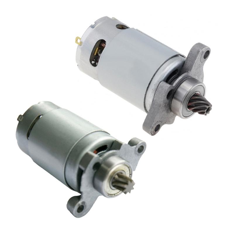 Silnik RS550 o wysokiej mocy 21V z przekładnią stożkową 60W-120W 8 zębów Silnik reciprocating ładowalny Części do narzędzi elektrycznych