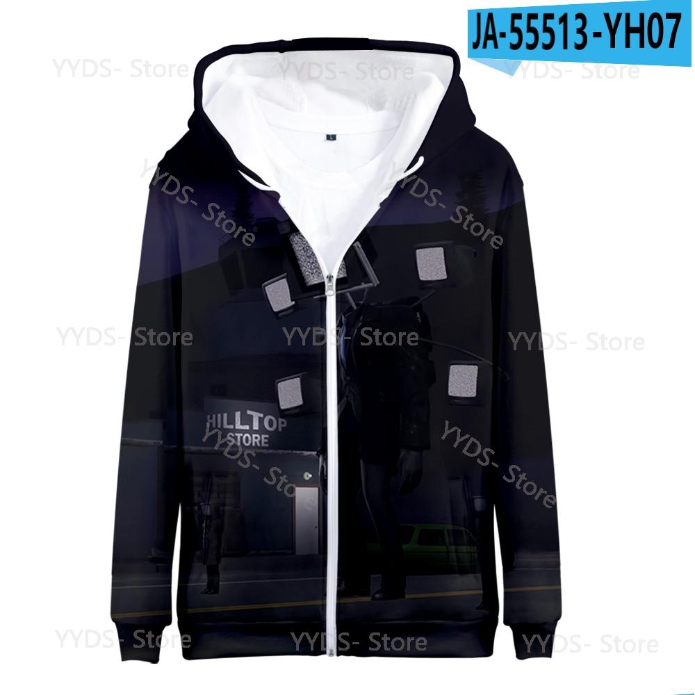 Cool Y2k Skibidi Toilet Hoodie Zipper Sweatshirts Men Women Long Sleeve Pullovers 3D Cosplay Clothes Kids Boy Girls Hoody