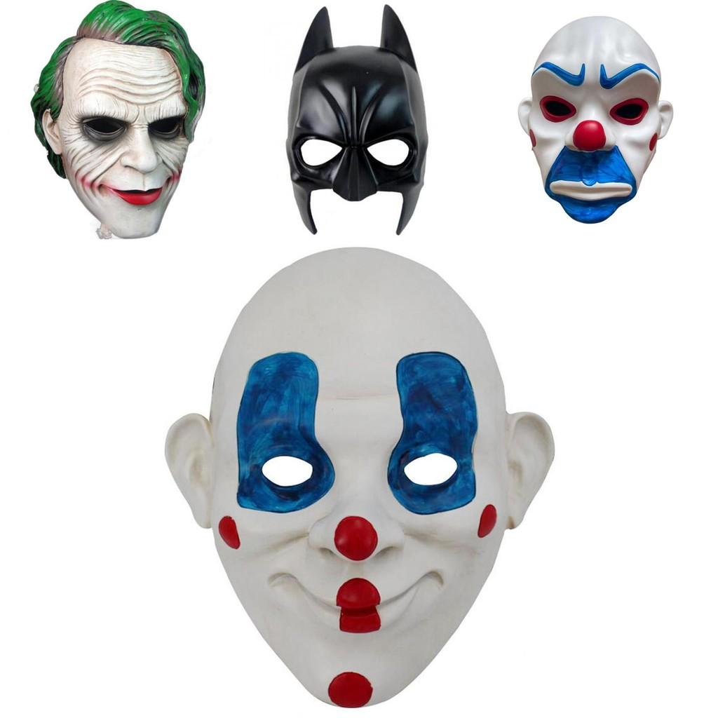 Robber Joker Batman Mask Resin Cosplay Mask For Christmas And Halloween Costume And Party Decor
