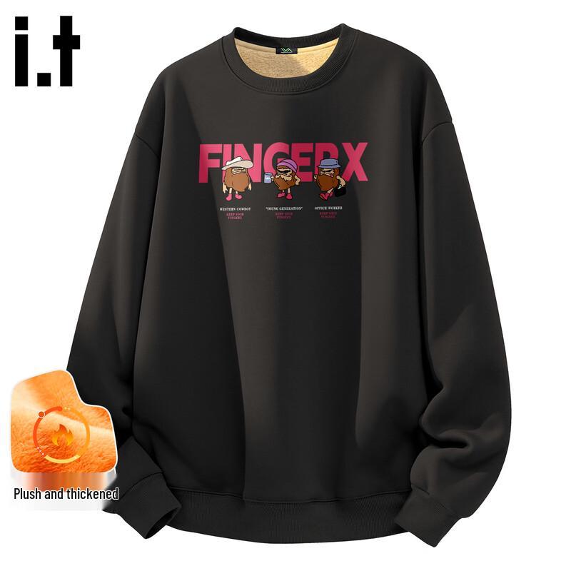 Fingercroxx IT Unisex Thickened Fleece-Lined Sweatshirt