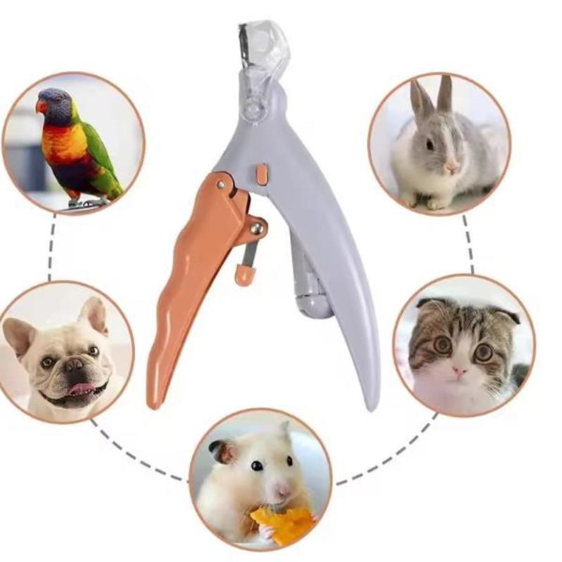Dog nail clippers Pet cat dog nail clippers with light dog nail clippers anti-scratch anti-splash pet nail clippers