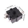 Electric Room Heater Gear Knob Switch 3Pin 5Pin Rotary Switch Selector 16A Temperature Control Switch