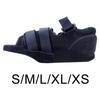 1 Piece Plaster Shoes Fixed Removed Black for Postoperative Teens Women Forefoot Pressure Relief Shoes Walking Boot Front