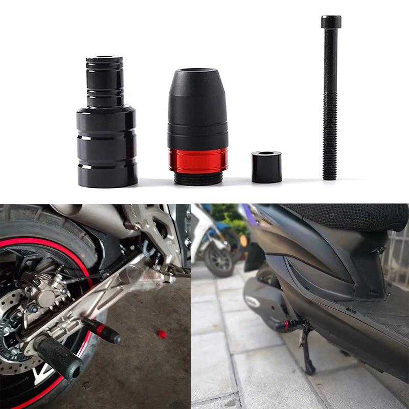 1Pair 8mm Motorcycle Frame Slider Protector Moto Anti Falling Rod Scooter Engine Shatter Crash Frame Slider Protect Stick Bar