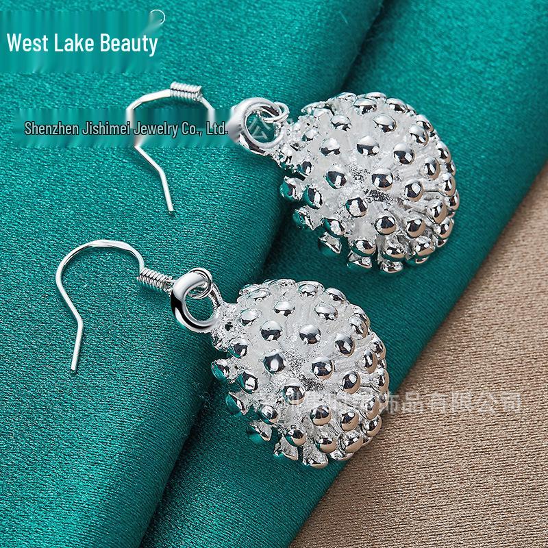 Hemisphere Silver Women's Firework Earrings - West Lake Beauty Jewelry