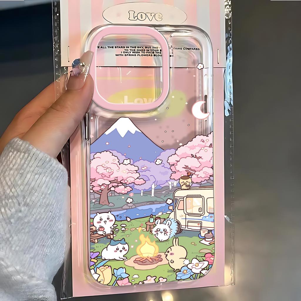HOT Cute Cartoon C-Chiikawas Phone Case For Samsung Galaxy A37 A57 A16 A07 A17 A36 A26 A56 A55 A35 A25 A15 A05s A13 4G 5G