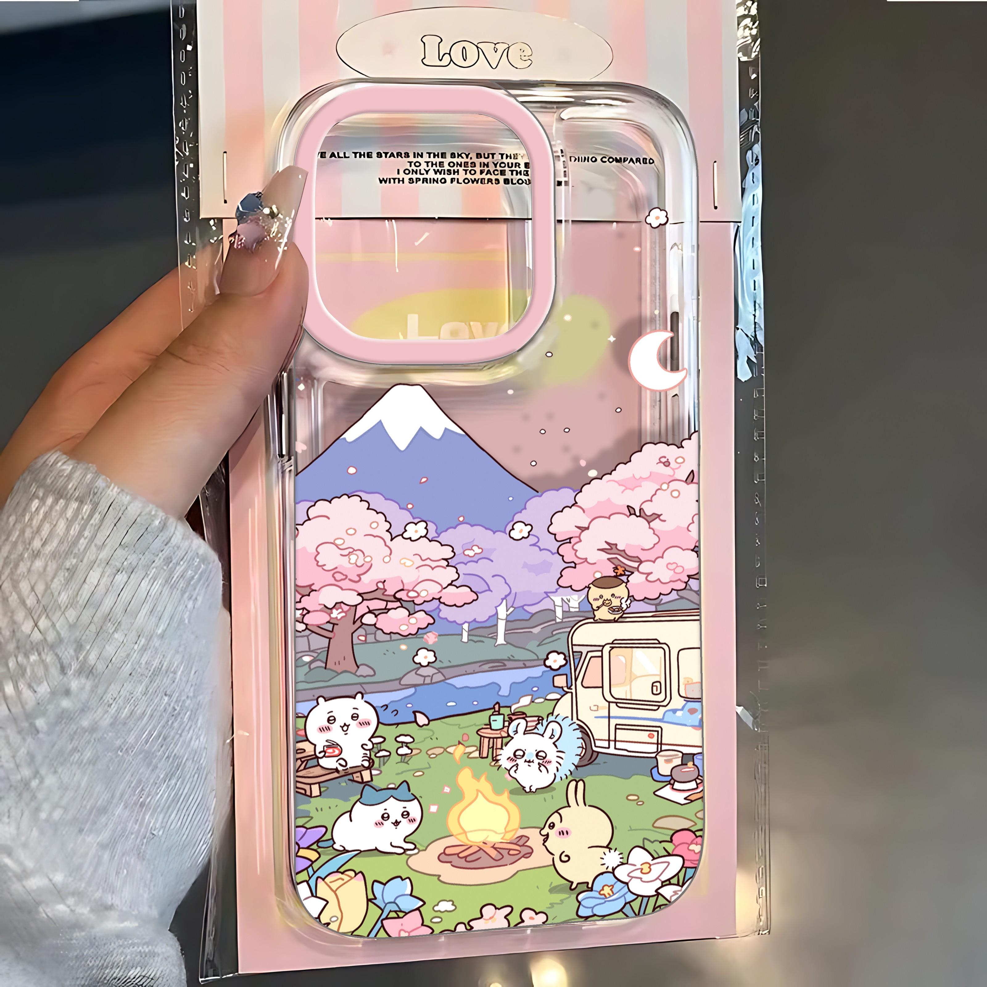 

Чехол для телефона HOT Милый мультяшный C-Chiikawas iPhone 17 16 16e 15 14 13 12 11 Mini Pro Max X XR XSMax 7 8 Air Plus Прозрачный iPhone 17 Air