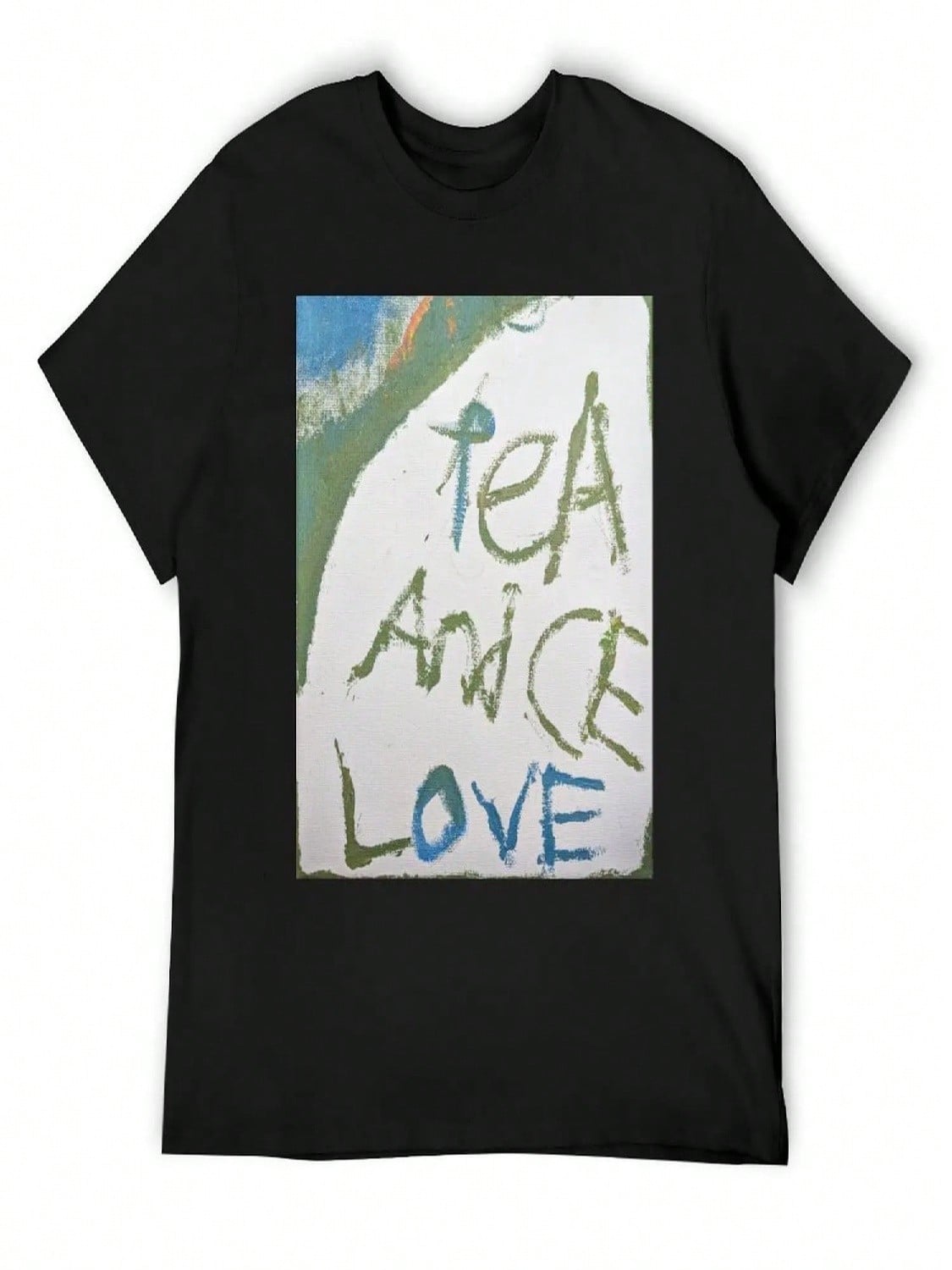 Peace And Love T-Shirt Funny Gifts Oversized Graphic Tee Valentines Clothes Short Sleeve Tee unisex S