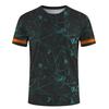 Einfache Mode Sport T-Shirts für Herren Sommer Outdoor Kurzarm Bedruckte T-Shirts Lässig Locker Laufen Fitness T-Shirts Oberteile