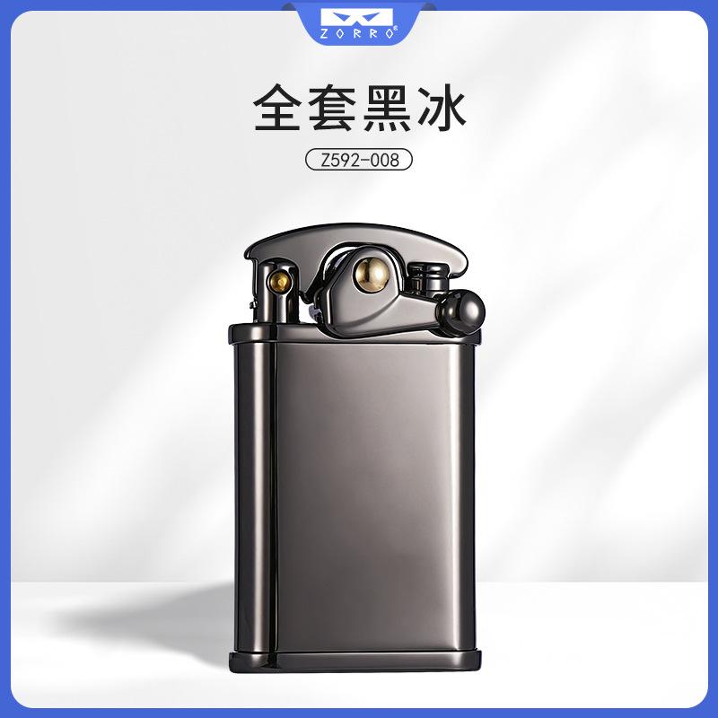 2026 New ZORRO Rocker Series Special-shaped Kerosine Lighter, Creative and Personalized Collection Men's Gift