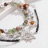 3Pcs Vintage Glass Beads Bracelet Set for Women Bohemian Sun Butterfly Mushroom Flower Charm Bracelet 2026 Trend Female Jewelry