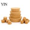 Reusable Cork Tapered Soft Wood Wine Cork, Leakproof Beer Bottle Stopper, Natural Wooden Lid for Glass Bottles Mason Jar, Kitchen Supplies Jar