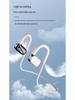 Wireless Bone Conduction Sports Earphones: Neck-Hanging, Open-Ear, Long Battery Life, Noise-Cancelling