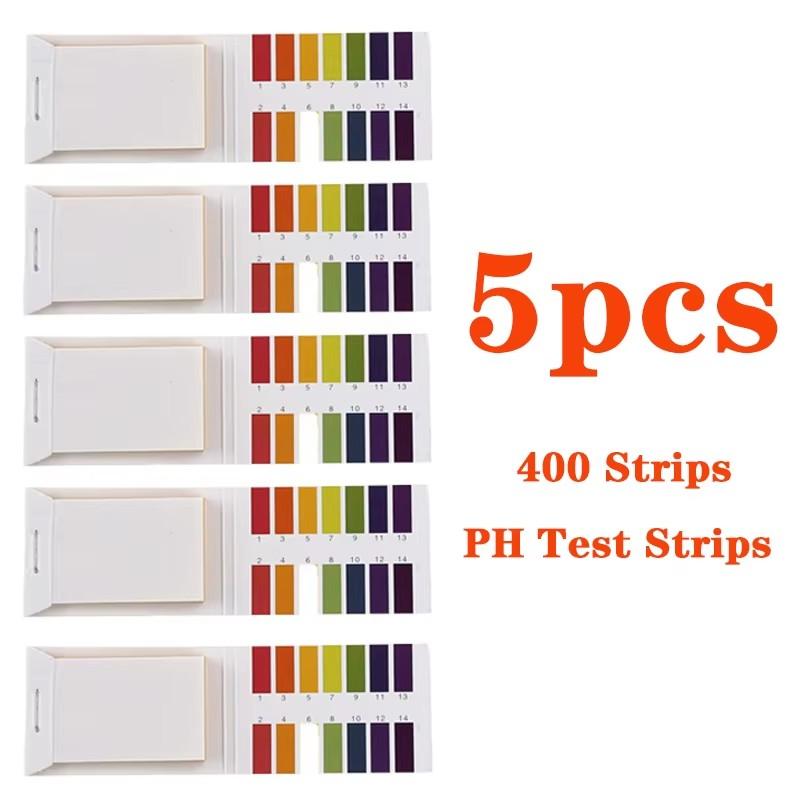 

400/1600 Strips Professional 1-14 ph Litmus Paper Ph Test Strips Water Cosmetics Soil Acidity Test Strips with Control Card